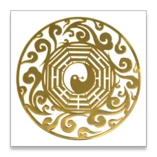 Наклейка Багуа, d.3,5см NK058