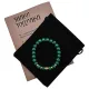 Браслет Знаки Зодиака - Весы с синт.камнем Малахит 8мм BSZ02-07