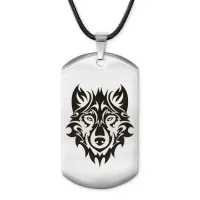 Жетон на шнурке Волк ACZ-428