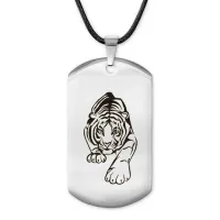 Жетон на шнурке Тигр ACZ-429