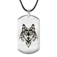 Жетон на шнурке Волк ACZ-436