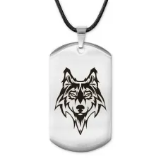 Жетон на шнурке Волк ACZ-436