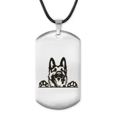 Жетон на шнурке Овчарка ACZ-442