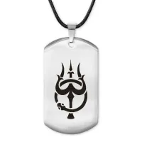 Жетон на шнурке Тришула и Уроборос ACZ-463