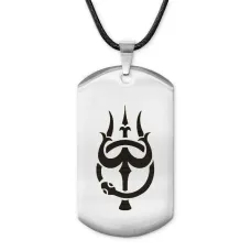 Жетон на шнурке Тришула и Уроборос ACZ-463