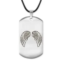Жетон на шнурке Крылья Ангела ACZ-469