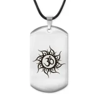 Жетон на шнурке Знак Ом ACZ-470