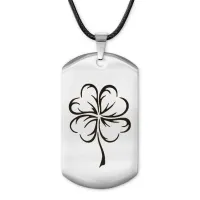 Жетон на шнурке Клевер удачи ACZ-492