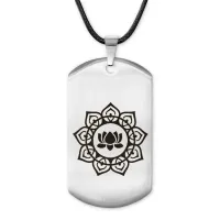 Жетон на шнурке Лотос ACZ-493