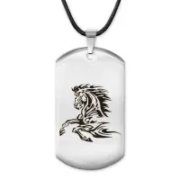 Жетон на шнурке Жеребец ACZ-496