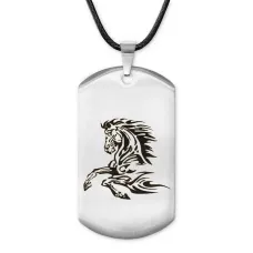 Жетон на шнурке Жеребец ACZ-496