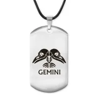Жетон на шнурке Знаки Зодиака Близнецы ACZ-508