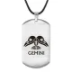 Жетон на шнурке Знаки Зодиака Близнецы ACZ-508