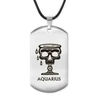 Жетон на шнурке Знаки Зодиака Водолей ACZ-516