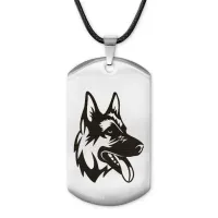 Жетон на шнурке Овчарка ACZ-519