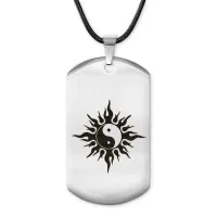 Жетон на шнурке Инь-Ян Солнце ACZ-524