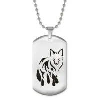 Жетон на цепочке Лиса ACZ2-426