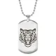 Жетон на цепочке Рык тигра ACZ2-435