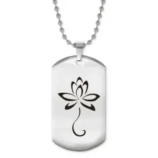Жетон на цепочке Лотос ACZ2-452