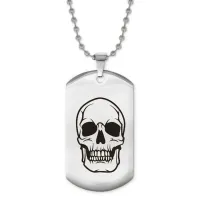Жетон на цепочке Череп ACZ2-456