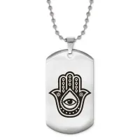 Жетон на цепочке Хамса (Рука Фатимы) ACZ2-464