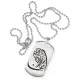 Жетон на цепочке Мусульманка ACZ2-467