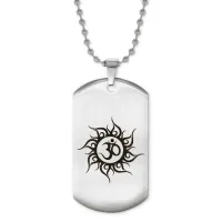 Жетон на цепочке Знак Ом ACZ2-470