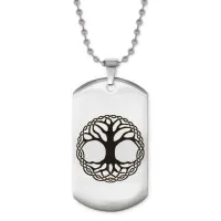 Жетон на цепочке Дерево жизни ACZ2-488