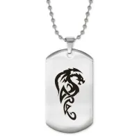 Жетон на цепочке Дракон ACZ2-494