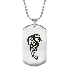 Жетон на цепочке Дракон ACZ2-494