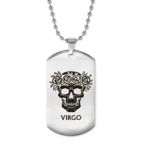 Жетон на цепочке Знаки Зодиака Дева ACZ2-511