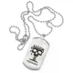 Жетон на цепочке Знаки Зодиака Водолей ACZ2-516
