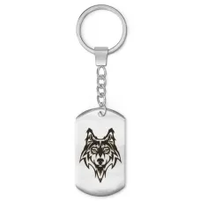 Брелок-жетон Волк BKZ-436