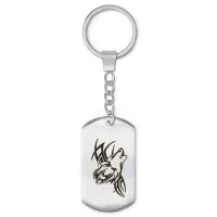 Брелок-жетон Волк BKZ-441