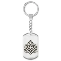 Брелок-жетон Трикветр и сердце BKZ-451