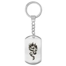 Брелок-жетон Тату дракон BKZ-495