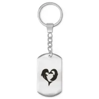 Брелок-жетон Дельфины любовь BKZ-503