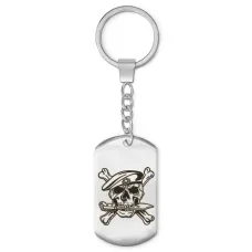 Брелок-жетон Череп в берете BKZ-523