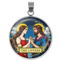 Кулон-амулет Tarot - The Lovers ALEN-049