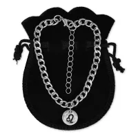 Браслет-цепь из нержавеющей стали Знаки Зодиака Лев BSO-05