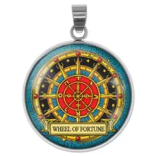 Кулон-амулет Tarot - Wheel Of Fortune ALEN-053