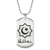 Мусульманский именной кулон Ильяс ACZ2-564