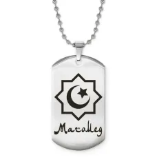 Мусульманский именной кулон Магомед ACZ2-571