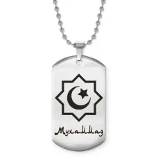 Мусульманский именной кулон Мухаммад ACZ2-578