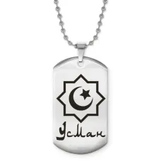Мусульманский именной кулон Усман ACZ2-606