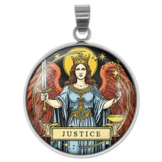 Кулон-амулет Tarot - Justice ALEN-054
