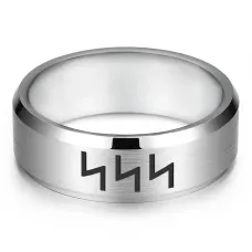 Кольцо со славянской формулой Сила KLL-124-10