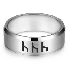 Кольцо со славянской формулой Уд KLL-126-12