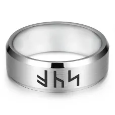 Кольцо со славянской формулой Привлечение любви KLL-127-11