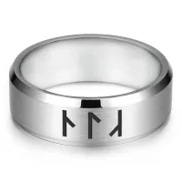 Кольцо со славянской формулой Семейное счастье KLL-128-9